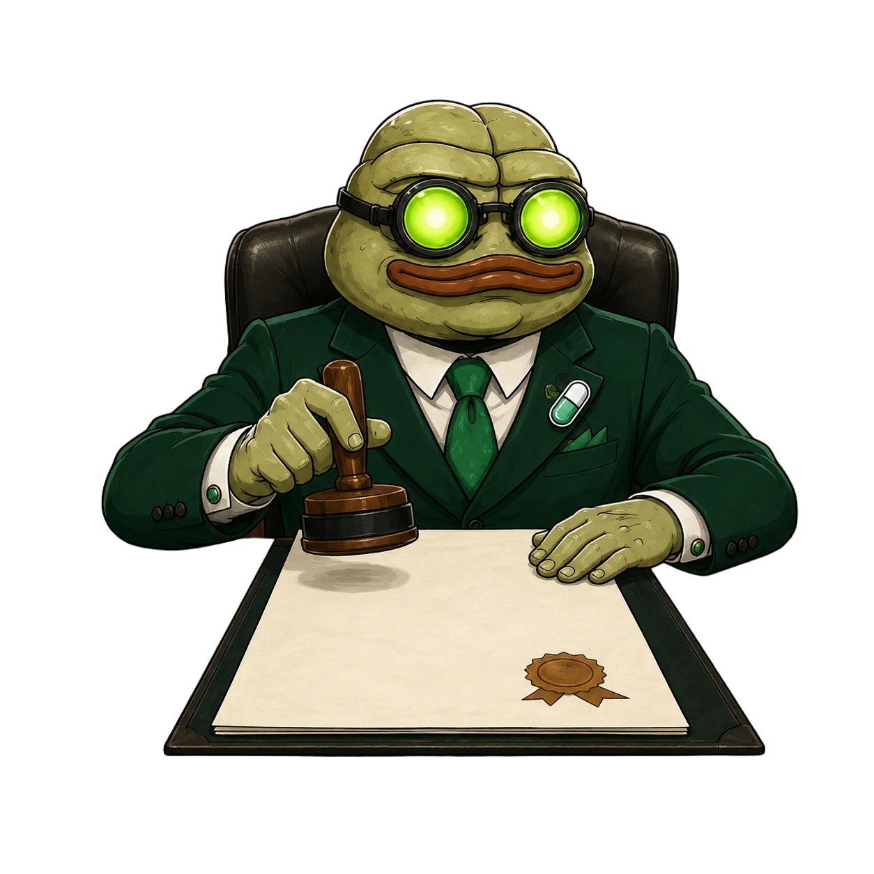 Judge Drilly, Chief Justice of Due Diligence